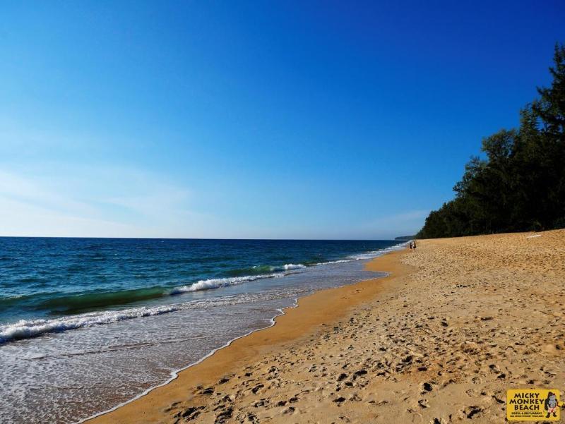 Micky Monkey Beach At Maikhao Beach Hotell Mai Khao Exteriör bild